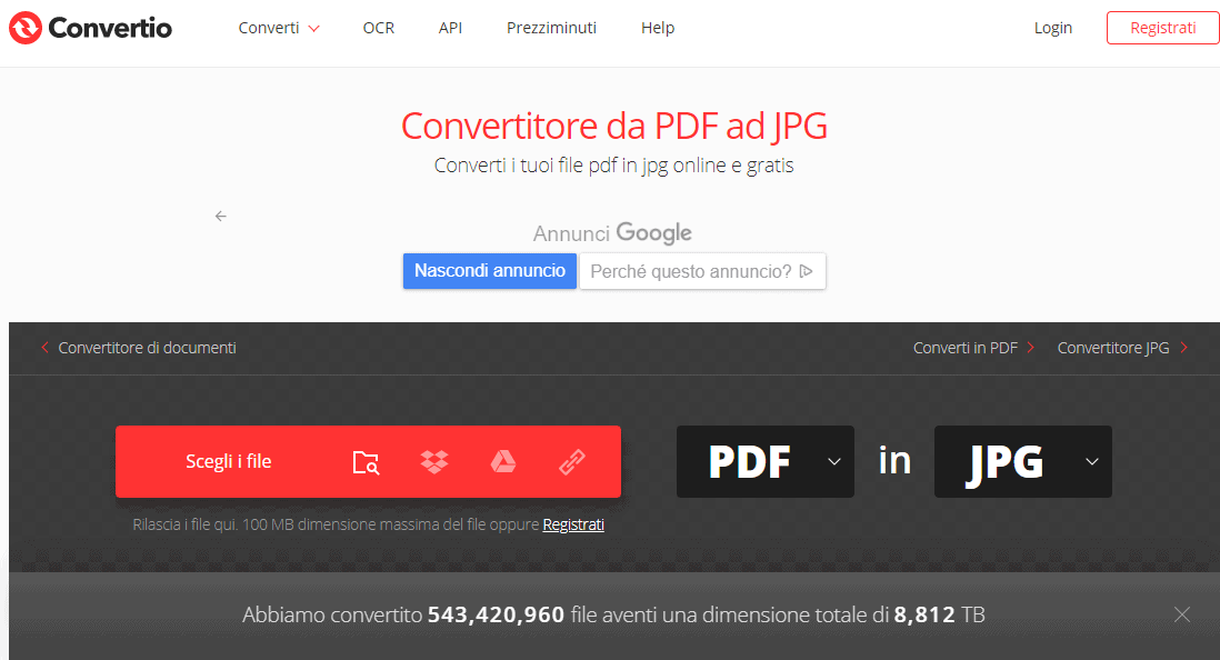 Trasforma Pdf In Jpg Online Gratis 5 Modi Per Farlo Risorse Dal Web