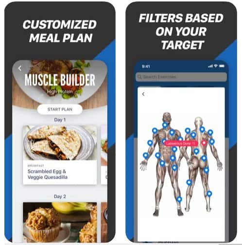 amici fitness App di Bodybuilding per Android e iOS