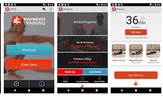your gim App di Bodybuilding per Android e iOS