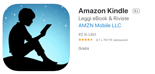 kindle App per Leggere Libri Gratis con Iphone