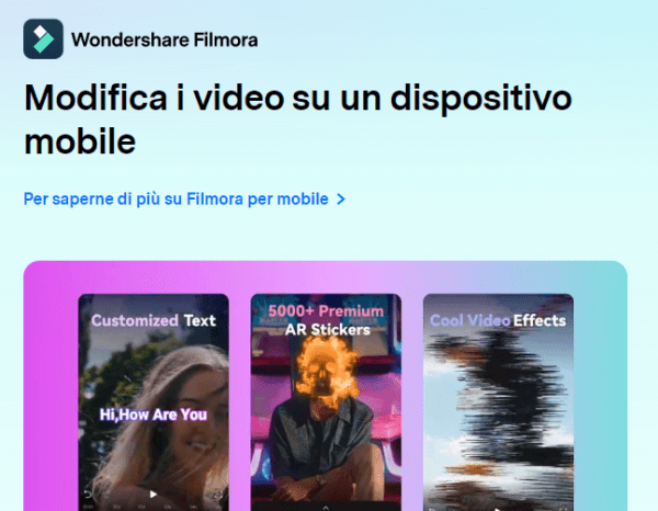 Wondershare: Software per l'Editing Video Intuitivo e Veloce