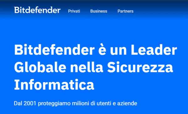 Bitdefender: la recensione completa dei prodotti e servizi per la sicurezza informatica