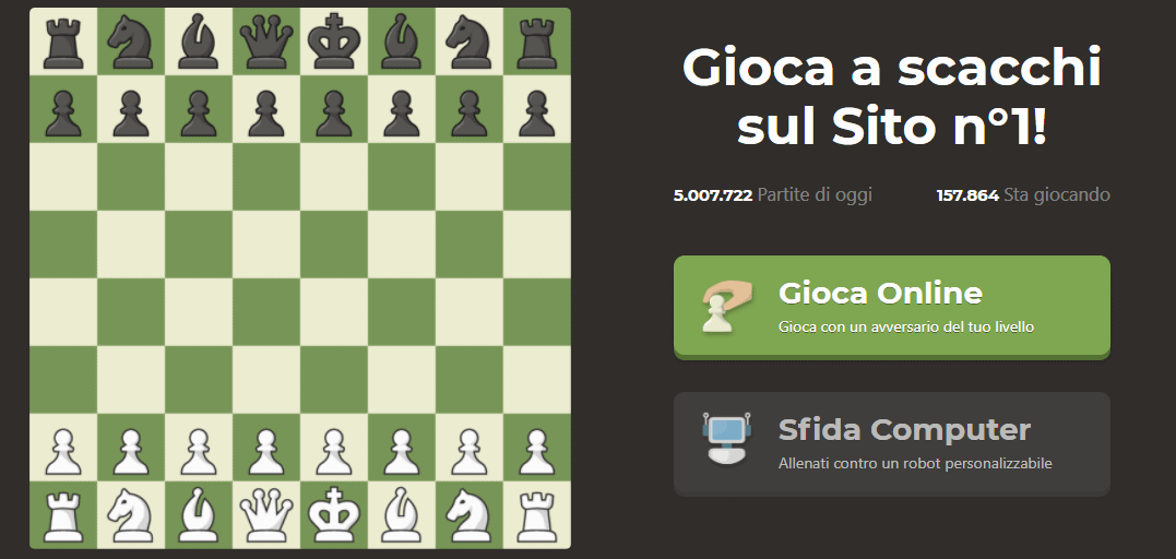 chess.com - giochi di scacchi online