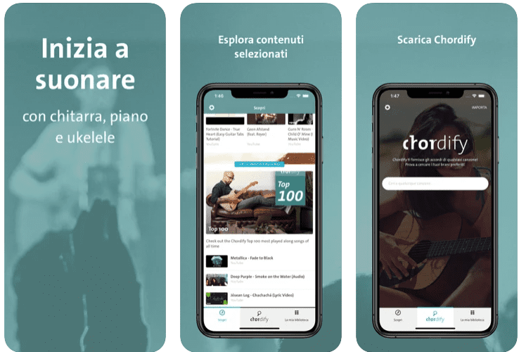 Le 9 App per Trovare Accordi Di Una Canzone Per Chitarra e Tastiera